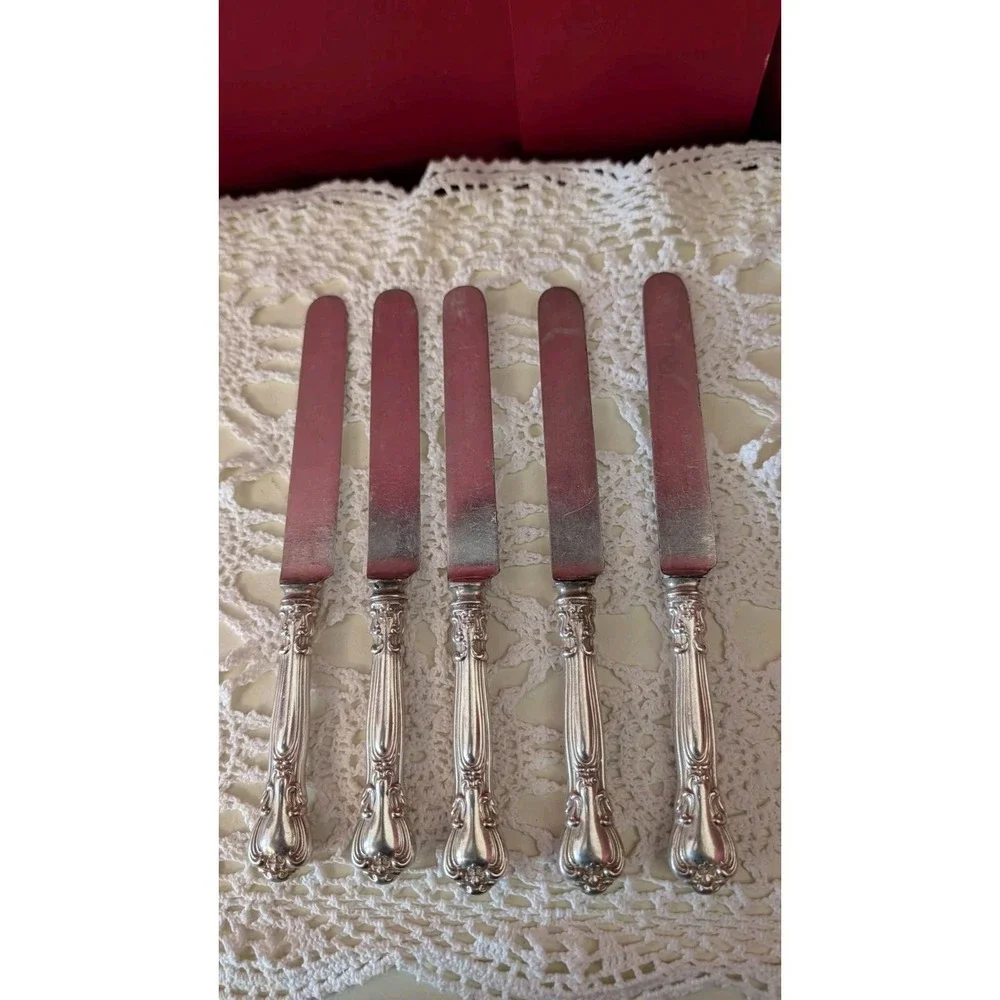 5 Antique Gorham Chantilly Sterling 8.5